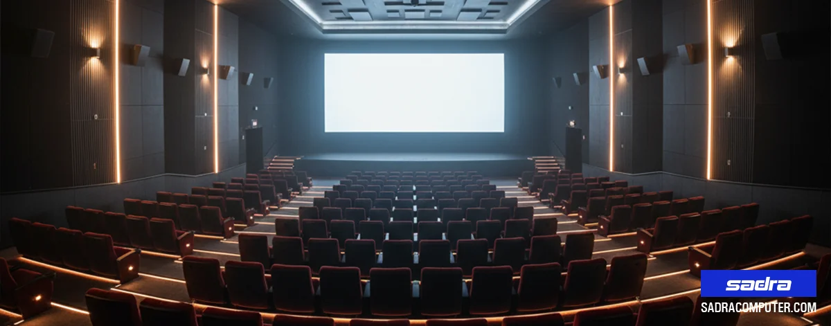 نورپردازی سالن سینما