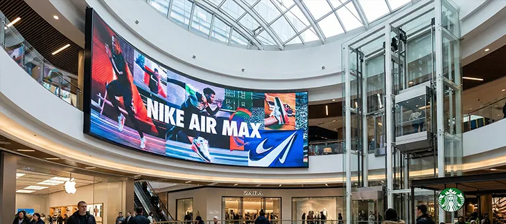 ویدئو وال تبلیغاتی