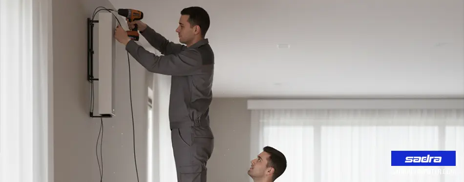 نصب بلندگو ستونی