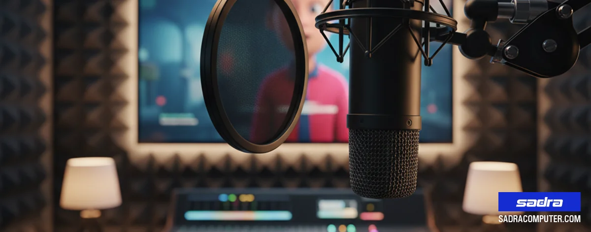 میکروفون برای دوبلاژ