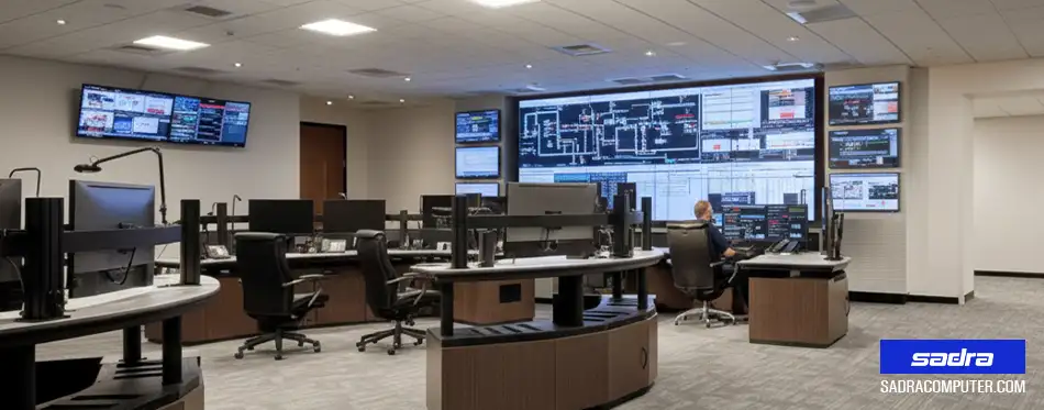 اتاق کنترل پالایشگاه