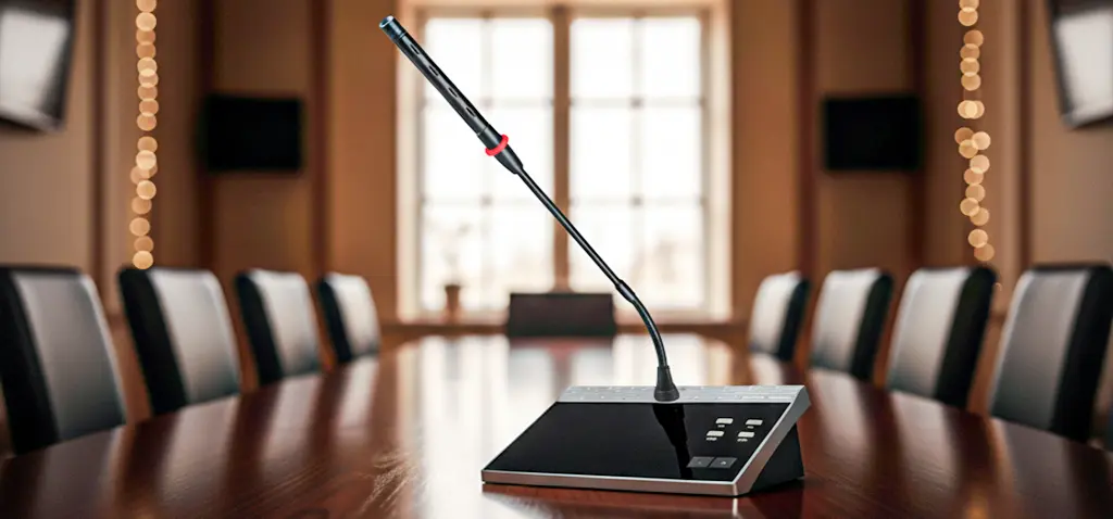 سیستم صوتی و تصویری اتاق کنفرانس