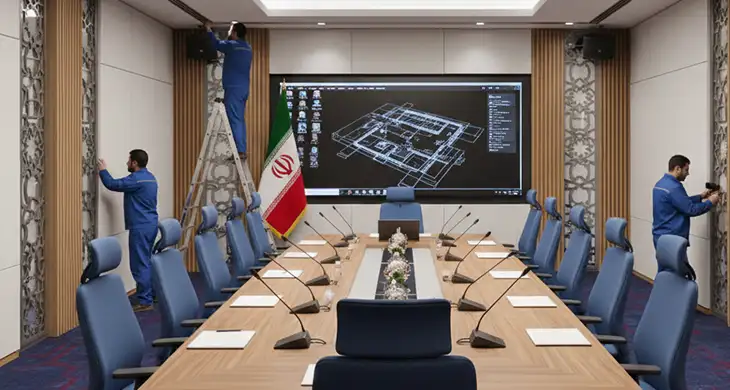 طراحی اتاق کنفرانس