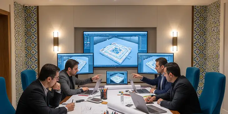 طراحی سالن کنفرانس اداری